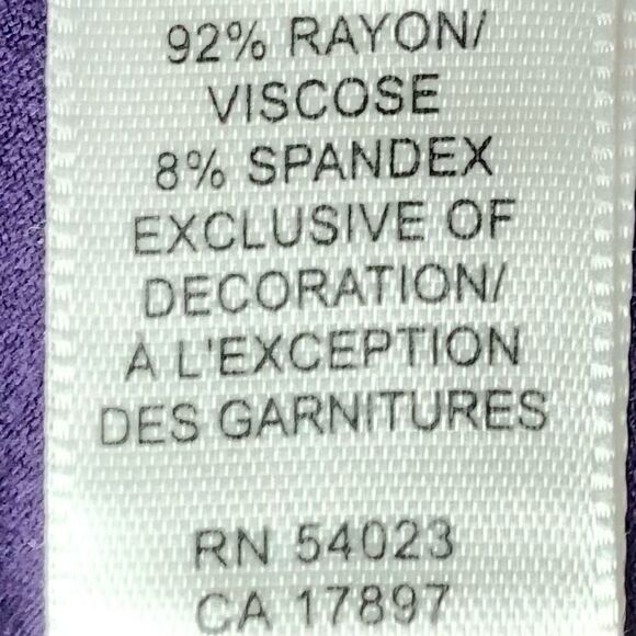 Banana Republic Cropped Camisole Top with Shelf Bra in Purple Women’s M - Picture 7 of 8